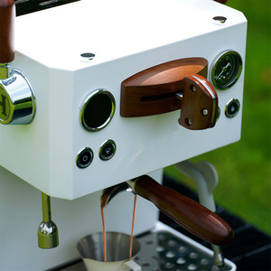 Macchina <span class=keywords><strong>da</strong></span> Caffè Commerciale Semi-automatica Zantuo in Acciaio Inox con Controllo Temperatura PID e Pressione Variabile, Capacità 550ml/1L - Product Image 4