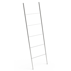 Easy Assembling Brass and Black Stainless Steel <strong>Bamboo</strong> Pipe Wooden Bath Bathroom <strong>Towel</strong> <strong>Rail</strong> <strong>Towel</strong> bar Ladder Rack Holder - Product Image 3