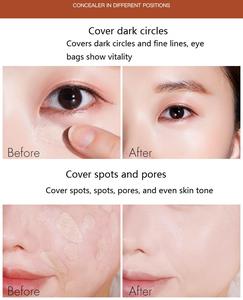 Corrector de color 2023 resistente al agua para cubrir las ojeras, maquillaje mate, corrector de piel, alta hidratación - Product Image 5