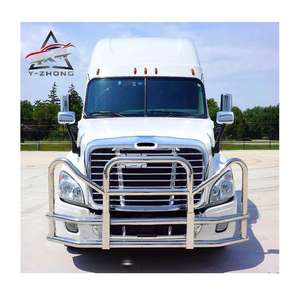 กันชนกันกวางสำหรับรถบรรทุกขนาดใหญ่ กันชนกันกวางสำหรับรถบรรทุก <span class=keywords><strong>Volvo</strong></span> <span class=keywords><strong>Vnl</strong></span> Freightliner Cascadia ทำจากสแตนเลส 304 อะไหล่และอุปกรณ์เสริมสำหรับรถบรรทุก - Product Image 5