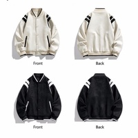 Nouvelle veste bomber formelle pour homme, style décontracté, en polyester/coton, avec logo personnalisé sur le devant, couleur personnalisable, collection automne, écologique, Plankton Shuai