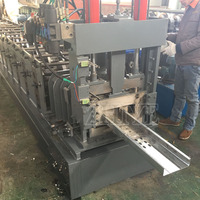 Ligne de fabrication de profilés C Z personnalisés à haute efficacité, machine de formage à rouleaux de poutrelles C Z U, ligne de production C Z U