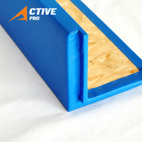 Pads de protection d'angle en forme de L pour poteaux de terrain de sport intérieur, murs de salle de sport et piliers de sécurité
