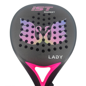 Raqueta de pádel de fibra de carbono con logotipo personalizado en forma de diamante Redes De <span class=keywords><strong>Tenis</strong></span> Padel Tennis 3K 12K 18K - Product Image 6