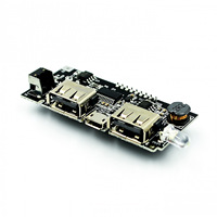 Module de batterie externe, alimentation mobile, boost DIY18650, batterie lithium, affichage numérique, double sortie USB, carte de charge, carte mère