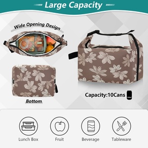New Products 2025 Hawaii Popular Life Custom Hau Thermal Insulated Cooler Bag Eco-Friendly Portable Reusable Lunch Bag - Product Image 5