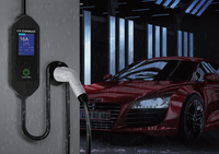 Chargeur de véhicule électrique Portable Offre Spéciale monophasé 32A 7KW Type 2 AC réglable EV charge avec prise CEE et convertisseurs