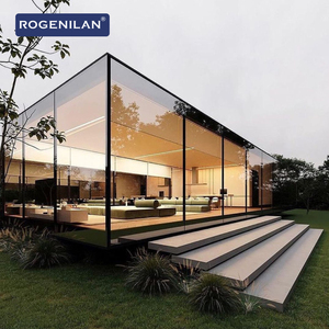 Casa Modular de Aluminio Rogenilan, Prefabricada, con Vidrio Laminado, para Exteriores, Tipo Solárium - Product Image 1