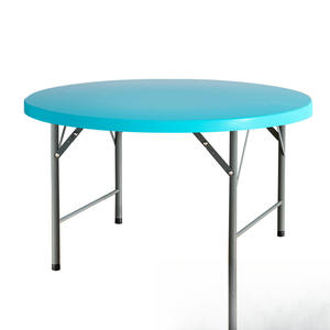 <span class=keywords><strong>Table</strong></span> à manger pliable moderne et simple 6555 avec cadre en acier, matériau plastique, grande <span class=keywords><strong>table</strong></span> de restauration en plein air pour <span class=keywords><strong>10</strong></span> <span class=keywords><strong>personnes</strong></span> - Product Image 1