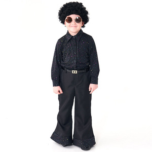 Disfraz de Cantante Disco Hippie Retro de los 70 y <span class=keywords><strong>80</strong></span> para Fiesta Temática, YTHC-021 - Product Image 3