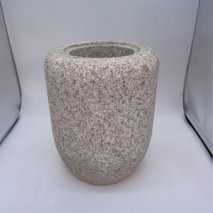 อ่างน้ำพุหินแกรนิตสีเทาแบบญี่ปุ่นอ่างน้ำนัตสึึึเมะ - Product Image 5