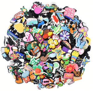 Новинка! Оптовые ПВХ-шармы для обуви на заказ, дизайнерские украшения для обуви, оптовые ПВХ-шармы для обуви, оптовые шармы для сабо на заказ - Product Image 4