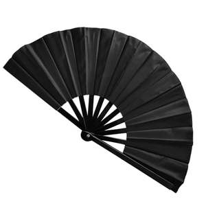 Abanicos Plegables de Poliéster de 13 Pulgadas para Sublimación, con Varillas de Plástico, Diseño Kung Fu, Abanico de Mano con Sonido - Product Image 4