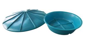 Fourreau en plastique épais pour animaux de compagnie, support d'alimentation durable pour nouveauté, mangeoire aquatique pour bétail, chèvre et mouton - Product Image 2