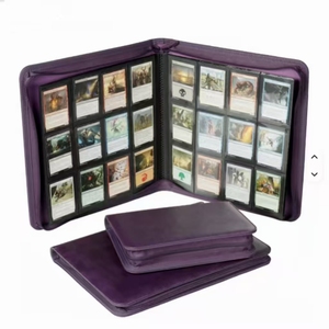 Protège-cartes étanche à 12 pochettes en PU pour cartes Yugioh et Pokémon, porte-cartes de visite étanche - Product Image 1