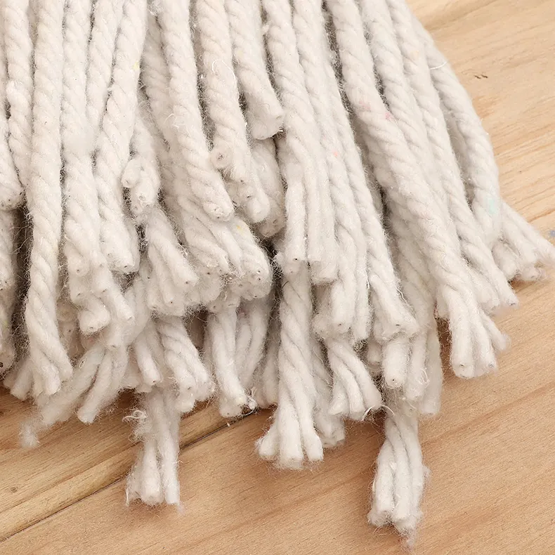 Commercial Home Iron Mop Connector with Cotton Thread Head Easy Replacement for All Kinds of Floors Cleaning