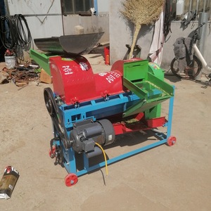 Mini Cosechadora de Granos Eléctrica, Trilladora de Trigo, Doble Ventilador, Multifuncional, con Transmisión por Engranajes, Color Rojo - Product Image 3