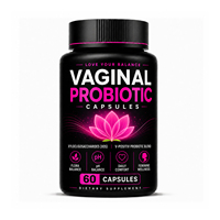 Probiotique végétalien pour la santé vaginale |   10 souches cliniquement étudiées Probiotique vaginal ultra-puissant 50 milliards d'UFC |   Soutien à l'équilibre du pH