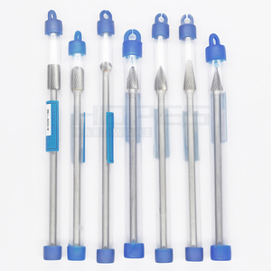 Fraise rotative en carbure de tungstène de 100 mm avec denture simple, tige de 6 mm, outils de débavurage et de meulage - Product Image 4