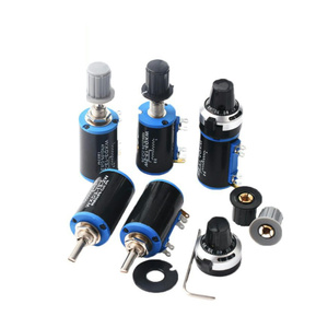 Độ chính xác WXD3-13-2W đa-turn chiết dây-vết thương trượt ROTARY núm điều chỉnh điện trở 10K Carbon phim - Product Image 1