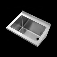 Évier de buanderie en acier inoxydable 304 durable commercial de conception personnalisée avec planche de lavage