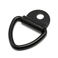 Anneaux d'ancrage robustes en D pour le fixation de cargaison sur la benne de camion et de voiture, pour crochet de fixation