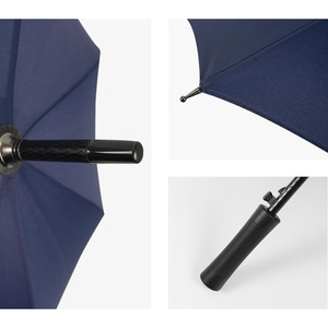 Parapluie professionnel <span class=keywords><strong>de</strong></span> gros en pongee avec tige en fibre <span class=keywords><strong>de</strong></span> verre, manche long, imperméable, protection solaire et <span class=keywords><strong>pluie</strong></span>, ouverture automatique, design personnalisé - Product Image 3