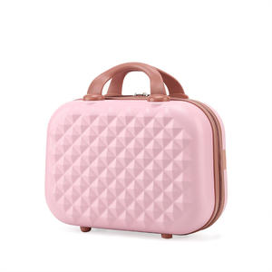 Mini estuche cosmético de mano Retro con cremallera de 14 pulgadas Unisex, caja de regalo de equipaje para niños de Material ABS para padres e hijos - Product Image 1