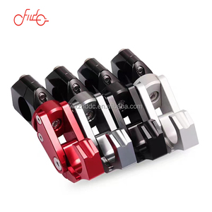 Evrensel 22MM-28MM yüksek yoğunluklu alüminyum alaşım gidon motosikletler için kanca tutucu kask askı-motosiklet vücut sistemleri - Product Image 4