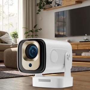 Dcolor เครื่องฉายเกมมัลติมีเดียแอนซีแบบพกพาขนาดเล็ก1080P ใช้ในบ้านจอแอลซีดีความละเอียด HD กระเป๋า200 BT - Product Image 1