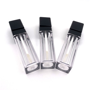 Rosa nero top <span class=keywords><strong>big</strong></span> 8ML tubi per lucidalabbra contenitore per tubo per rossetto liquido vuoto tubi per lucidalabbra quadrati bacchetta - Product Image 6