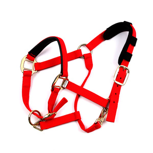 Hoge kwaliteit paardentuig blauw roze neusriem paardentuig van ripstop voor paard ruiters comfortabel tuig verstelbaar - Product Image 3