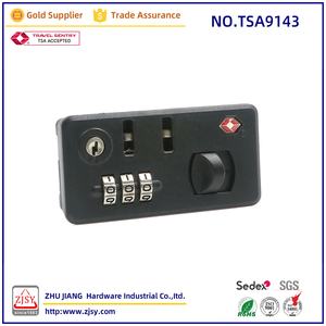TS9143 प्लास्टिक अनुकूलित रंग सामान <span class=keywords><strong>tsa</strong></span> कस्टम लॉक सुरक्षा 3 अंकों का संयोजन जिपर लॉक - Product Image 5