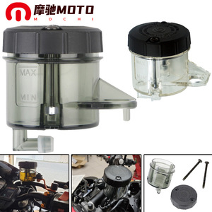 Copa de aceite de freno para motocicleta Motorola, bomba de empuje recta de gran cilindrada, negra, transparente, para vehículos todoterreno - Product Image 4
