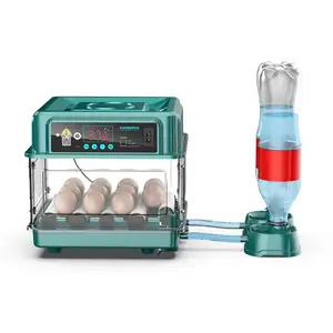 Venta al por mayor Mini Capacidad 10 Huevos Incubadoras Completamente Automáticas Para Huevos