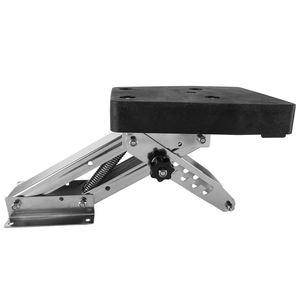 Supporto per Motore Fuoribordo, Piastra di Montaggio Bianca Resistente, Ausiliario Marino per Motori da 7.5-20 CV, Staffa per Barca - Product Image 2