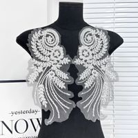 Meilleures ventes : Applique en feutre non tissé PVC à paillettes dorées, accessoires de corsage DIY pour robes de soirée, robes de mariée et tenues de spectacle