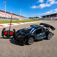 Voiture de course RC à l'échelle 1/18 à 4 canaux, voiture de sport télécommandée, jouets pour enfants, pas cher