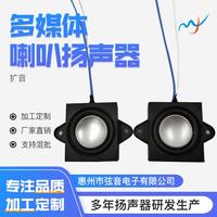 Haut-parleur amplifié pleine gamme 2831 Horn Cavity Square pour mini-enceinte avec woofer de 1 pouce et matériaux non-papiers