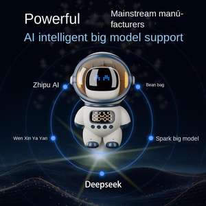 <span class=keywords><strong>Robot</strong></span> éducatif multifonctionnel intelligent en plastique, modèle astronaute, jouet sac à dosse avec Wi-Fi pour éclairage LED RGB et haut-parleur vocal IA - Product Image 2