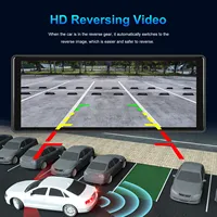 Dapat menginstal aplikasi 4 + 64GB Android Dash Cam Gps Android 4 + 64GB 8 Cores 10.26 "Portable Carplay Radio mobil Stereo
