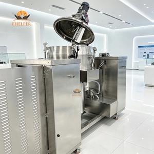 Miscelatore Sottovuoto per Alimenti da 50-600L per Mozzarella, Formaggio Analogico, Gelato, Crema Spalmabile, Yogurt - Product Image 4