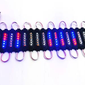 Módulo <span class=keywords><strong>de</strong></span> Luces Intermitentes SMD2835 <span class=keywords><strong>de</strong></span> 3 LED, IP65, 1.5W, 12V/24V, Amplio Rango <span class=keywords><strong>de</strong></span> Voltaje, Juego <span class=keywords><strong>de</strong></span> 3 Luces, Luces <span class=keywords><strong>de</strong></span> Advertencia para <span class=keywords><strong>Pizarra</strong></span>, 2835 - Product Image 4