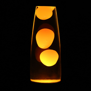 vidrio colorido brillo base redonda Arco Iris cuerpo de aluminio decorar <span class=keywords><strong>lava</strong></span> noche lámpara de mesa led - Product Image 2