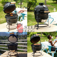 SEB Kamado Keramik-Holzkohlegrill 16 Zoll Camado Parrilla De für Outdoor-Küche Hochzeit