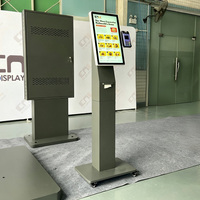 Pantalla LCD de Alta Luminosidad para Kiosco de Autoservicio con Pantalla Táctil para Interiores y Exteriores, para Restaurantes de Comida Rápida y Cafeterías