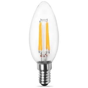 C35 C32 LED Kaars Lampen 2 w 4 w 6 w 360 graden led filament kaars lamp led verlichting E10 /E11/E12/E14/E17/B15