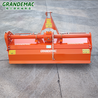 Mini rotoculteur à engrenage PTO à 3 points de type européen