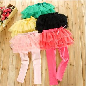 Vêtements pour enfants en gros en ligne : Pantalon décontracté avec nœud en maille pour filles, fabriqué en Chine - Product Image 1