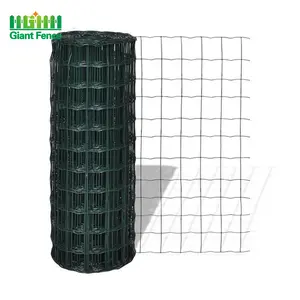 Wholesale Europe PVC Coated Galvanized 3D Model Holland Panel Fence High Quality Heat Welded Garden Farm Pool Security Plastic